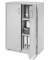 Aktenschrank EVO 275224, abschlie&szlig;bar, 2x3 OH, lichtgrau, 120x112,5x42cm (BxHxT)