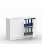 Aktenschrank MULTI M 272030, abschlie&szlig;bar, 2x2 OH, wei&szlig;, 120x80,5x42cm (BxHxT)