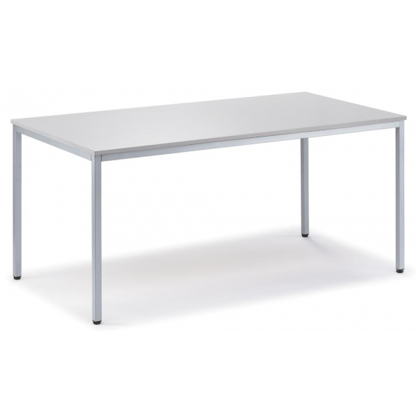 4251635637833 - Besprechungstisch 258762 72cm (H) 120x70cm (BxT) 6 Personen rechteckig lichtgrau silber 4251635637833 Deskin 4251635637833 - Besprechungstisch 258762 72cm (H) 120x70cm (BxT) 6 Personen rechteckig lichtgrau silber 4251635637833 Deskin