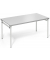 Klapptisch 284185, 72cm (H), 160x80cm (BxT), rechteckig, lichtgrau / lichtgrau