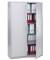 Aktenschrank CONCEPT LINE 270242, abschlie&szlig;bar, 5 OH, alusilber/lichtgrau, 80x190x42cm (BxHxT)
