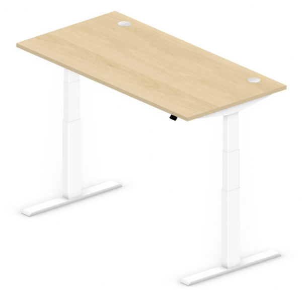 4251635643094 - Sitz-Steh-Schreibtisch Comfort Multi M Pro 281846 elektrisch höhenverstellbar 64-130cm (H) 1600mmx800mm (BxT) rechteckig buc