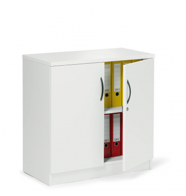 Aktenschrank MULTI M 258488, abschlie&szlig;bar, 2 OH, wei&szlig;, 80x80,5x42cm (BxHxT)
