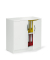 Aktenschrank MULTI M 258488, abschlie&szlig;bar, 2 OH, wei&szlig;, 80x80,5x42cm (BxHxT)