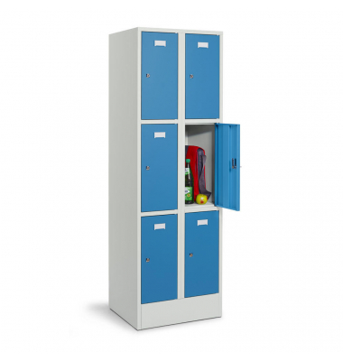 Schließfach-Stahlschrank SYSTEM SP1 COLOR