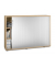 Rollladenschrank MULTI M pro 278095, abschlie&szlig;bar, 2x3 OH, buche/alusilber, 160x114x42cm (BxHxT)