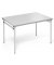 Klapptisch 284183, 72cm (H), 120x80cm (BxT), rechteckig, lichtgrau / lichtgrau