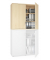 Aufsatzschrank MULTI M pro 278075, abschlie&szlig;bar, 2x3 OH, ahorn, 120x111x42cm (BxHxT)