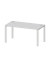 Schreibtisch Comfort EVO, manuell höhenverstellbar, 73-85,5cm (H), 160x80cm (BxT), rechteckig, lichtgrau / silber