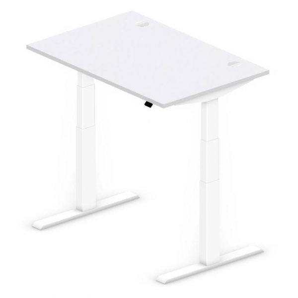 4251635661821 - Sitz-Steh-Schreibtisch Comfort Multi M Pro 281841 elektrisch höhenverstellbar 64-130cm (H) 1200mmx800mm (BxT) rechteckig lic