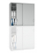 Aufsatzschrank MULTI M pro 270183, abschlie&szlig;bar, 2x3 OH, lichtgrau, 120x111x42cm (BxHxT)