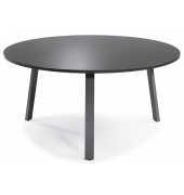 Konferenztisch DESKIN RIO, 73,5cm (H), 150x150cm (BxT), 7 Personen, rund, anthrazit / anthrazit