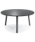 Konferenztisch DESKIN RIO, 73,5cm (H), 120x120cm (BxT), 6 Personen, rund, anthrazit / anthrazit