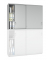 Aufsatzschrank MULTI M pro 278088, abschlie&szlig;bar, 2x3 OH, lichtgrau, 160x111x42cm (BxHxT)