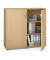 Aktenschrank MULTI M pro 270136, abschlie&szlig;bar, 2x3 OH, buche, 120x114x42cm (BxHxT)