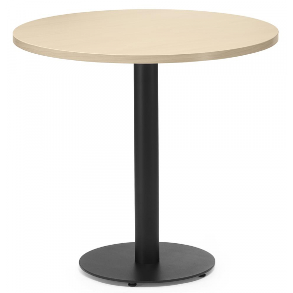 4251635678799 - Stehtisch PARMA 287703 755cm (H) 80x80cm (BxT) rund ahorn schwarz 4251635678799 Deskin 4251635678799 - Stehtisch PARMA 287703 755cm (H) 80x80cm (BxT) rund ahorn schwarz 4251635678799 Deskin