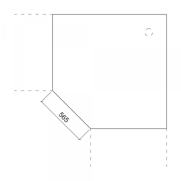 4251635678980 - Verkettungsplatte 120x120cm (BxT) quadratisch weiss 25mm 4251635678980 Deskin