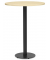 Stehtisch PARMA 287715 112,5cm (H), Ø 80cm (BxT), rund, ahorn / schwarz