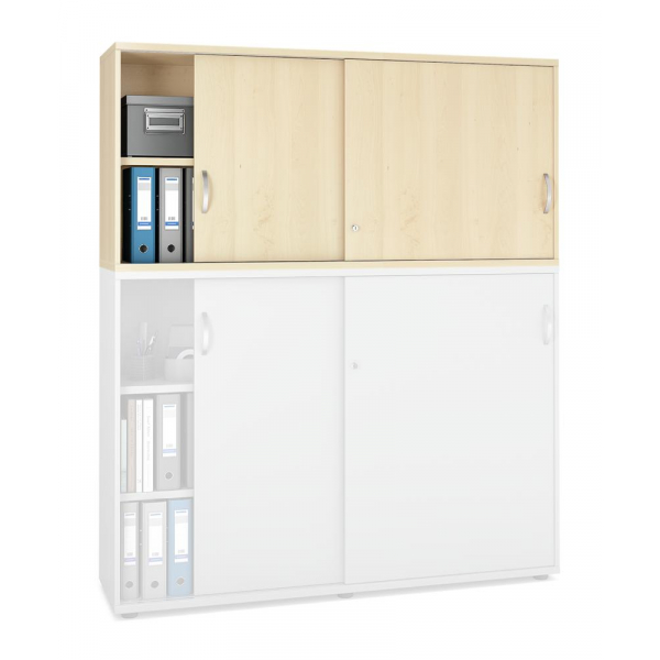 4251635688279 - Schiebetüren-Aufsatzschrank MULTI M pro 4251635688279 Deskin 27