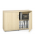 Aktenschrank MULTI M pro 278066, abschlie&szlig;bar, 2x2 OH, ahorn, 120x78x42cm (BxHxT)
