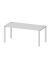 Schreibtisch Comfort EVO, manuell höhenverstellbar, 73-85,5cm (H), 180x80cm (BxT), rechteckig, lichtgrau / silber