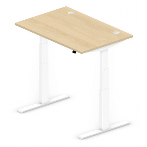 4251635696274 - Sitz-Steh-Schreibtisch Comfort Multi M Pro 281842 elektrisch höhenverstellbar 64-130cm (H) 1200mmx800mm (BxT) rechteckig buc