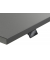 Sitz-Steh-Schreibtisch MULTI M pro, elektrisch höhenverstellbar, 65-130cm (H), 120x80cm (BxT), rechteckig, ahorn / schwarz