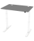 Sitz-Steh-Schreibtisch Comfort EVO, elektrisch höhenverstellbar, 64-130cm (H), 120x80cm (BxT), rechteckig, anthrazit / weiß