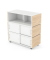Empfamgstheke LITTLE PEARL eiche hell mit Rollen 106x50,5cm 