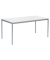 Besprechungstisch 289450, 72cm (H), 200x80cm (BxT), 8 Personen, rechteckig, weiß / silber