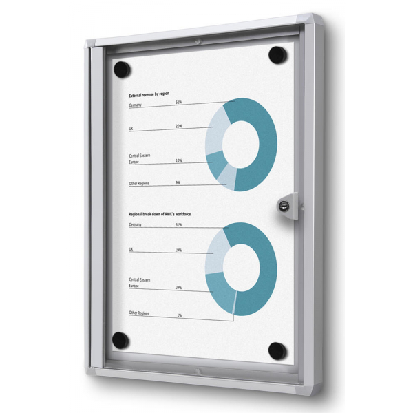 4251747717775 - Schaukasten Metallrückwand Innen B1 geprüft 4251747717775 Deskin