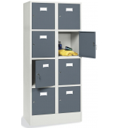 Schließfach-Stahlschrank SYSTEM SP1 COLOR
