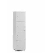 Schließfachschrank OFFICE-LINE mit 4 Fächern