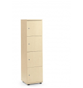 Schließfachschrank OFFICE-LINE mit 4 Fächern