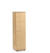 Schließfachschrank OFFICE-LINE mit 4 Fächern