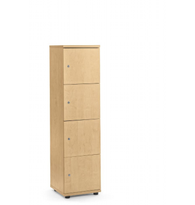 Schließfachschrank OFFICE-LINE mit 4 Fächern