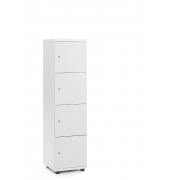 Schließfachschrank OFFICE-LINE mit 4 Fächern