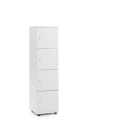 Schließfachschrank OFFICE-LINE mit 4 Fächern