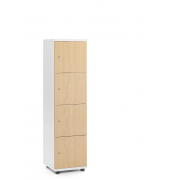 Schließfachschrank OFFICE-LINE mit 4 Fächern