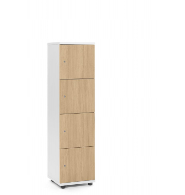 Schließfachschrank OFFICE-LINE mit 4 Fächern