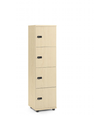 Schließfachschrank OFFICE-LINE mit 4 Fächern
