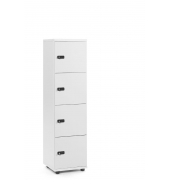 Schließfachschrank OFFICE-LINE mit 4 Fächern