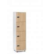 Schließfachschrank OFFICE-LINE mit 4 Fächern