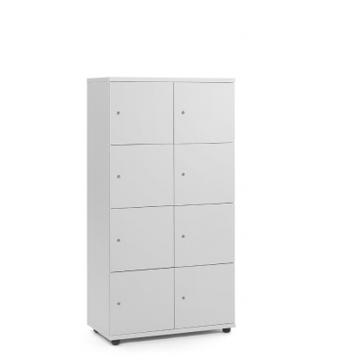 Schließfachschrank OFFICE-LINE mit 8 Fächern