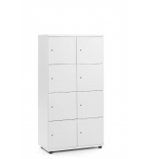 Schließfachschrank OFFICE-LINE mit 8 Fächern