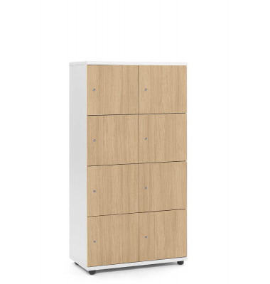 Schließfachschrank OFFICE-LINE mit 8 Fächern
