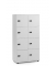 Schließfachschrank OFFICE-LINE mit 8 Fächern