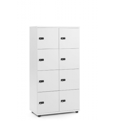 Schließfachschrank OFFICE-LINE mit 8 Fächern