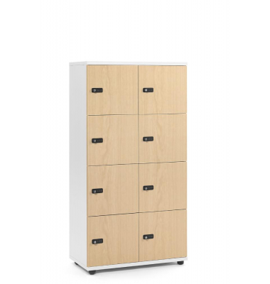 Schließfachschrank OFFICE-LINE mit 8 Fächern