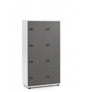 Schließfachschrank OFFICE-LINE mit 8 Fächern